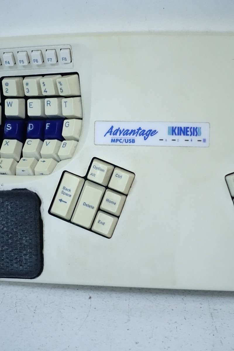 Kinesis Advantage Keyboard KB500 KB500USB Ergonomic Keyboard White