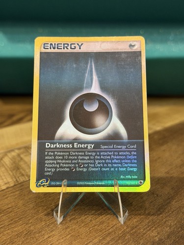 Pokémon TCG Darkness Energy EX Ruby & Sapphire 93/109 Reverse Holo Rare - MP ✨
