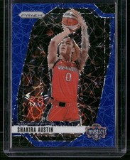 2024 Panini Prizm WNBA #134 Shakira Austin Blue Velocity Prizms