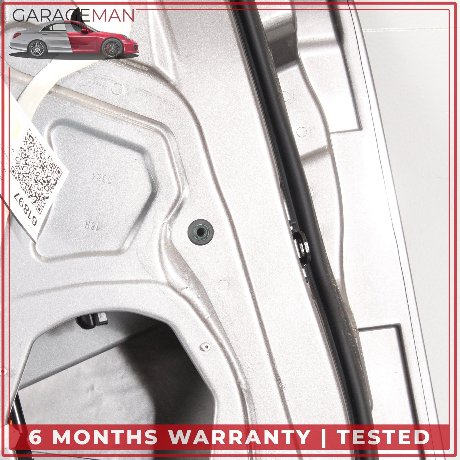 Maserati Ghibli 2014-2022 Rear Left Door frameworks Set Gray