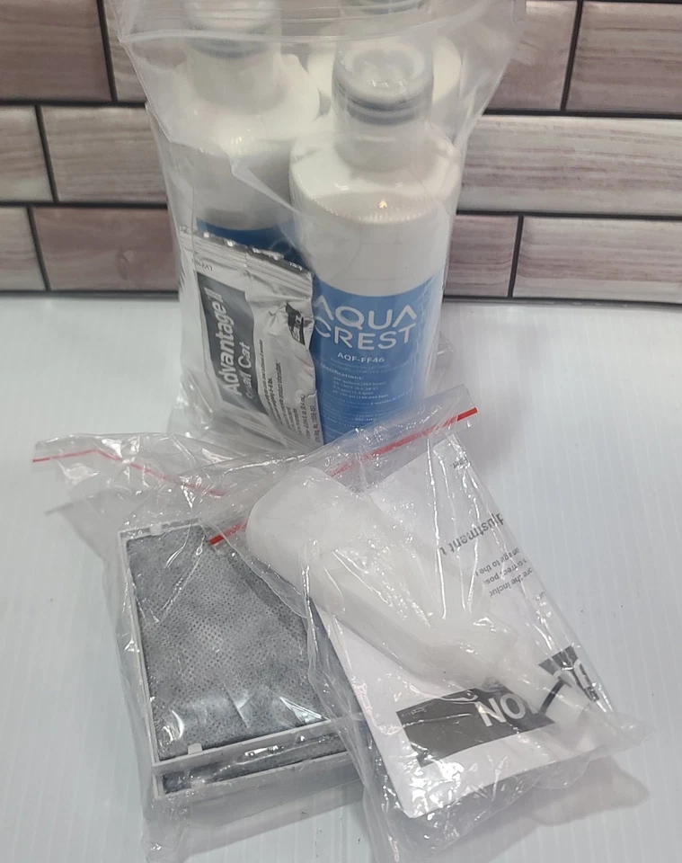 Refrigerator Water Filter 3 Pack. (New) Aqua Crest AQF-FF46 - Image 2 of 4