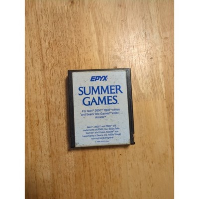 Summer Games (Atari 2600, 1987) By Epyx | 2600