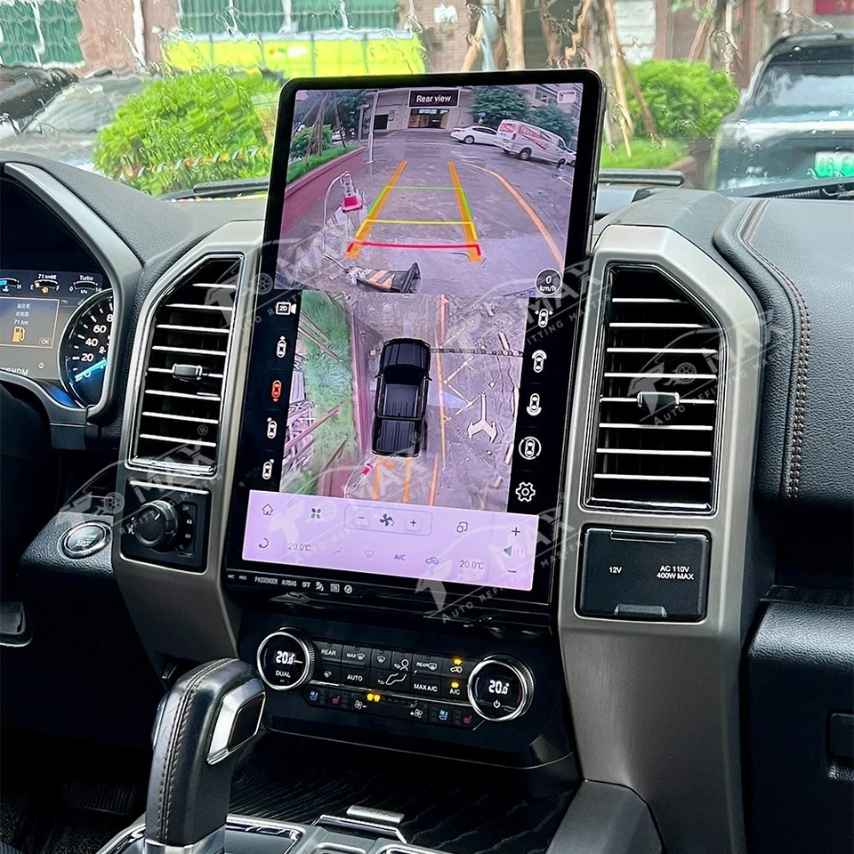 Radio estéreo de coche Qualcomm Carplay 16,8"" Android para Ford Expedition 2018-2021 Foto 4 de 4