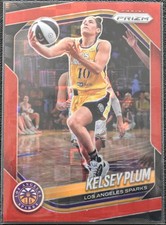 2025 Panini Prizm WNBA Kelsey Plum #59 Red Pandora 186/199 LA Sparks