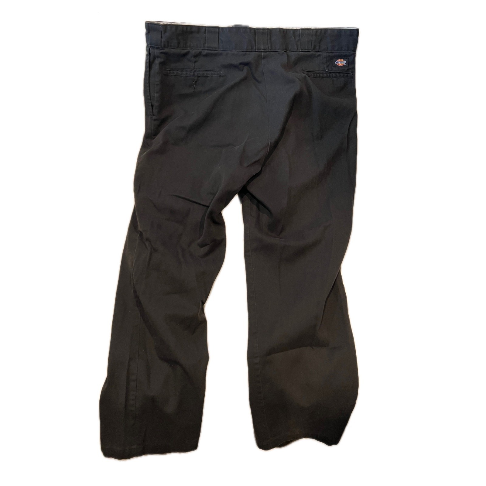 Dickies 874 Dark Brown/Gray Work Chinos Mens 42x32 image 2