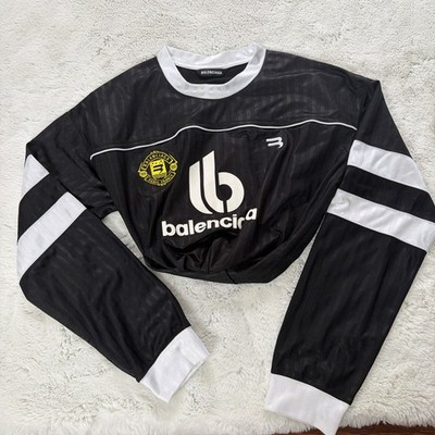 Balenciaga Soccer Hood Scarf in Black BNWT Small | eBay