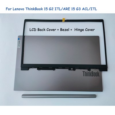 New LCD Back Cover Bezel Hinge Cover For ThinkBook 15 G2 ITL/ ARE 15 G3 ACL/ITL