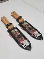 Nisaku NJP650 Hori Hori Japanese Stainless Steel Weeding Knife Trowel | Set of 2