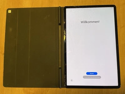 Samsung Galaxy Tab S7+ 256GB – AMOLED intakt – Glasriss – voll funktionsfähig - Bild 1 von 4