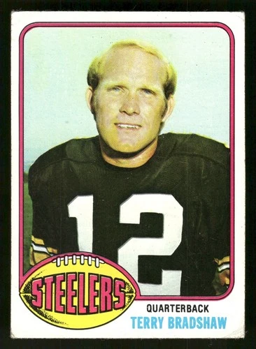 1976 Topps Football Card #75 Terry Bradshaw