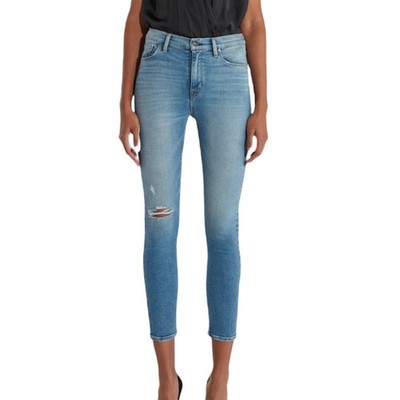 Hudson Holly High Rise Skinny Ankle Blue Jeans Women s Size 34 NWT