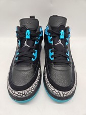 Jordan Spizike Low Black University Blue Snea...