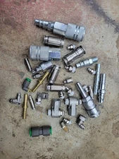 SMC AS2200 Randomly Assorted Pneumatic Fittings, See Pictures for Details