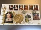 GB STAMPS BENHAM FAUX COIN / MEDALLION FIRST DAY COVER CATHERINE OF ARAGON