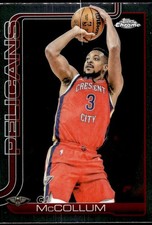 2025-26 Topps Chrome #136 CJ McCollum