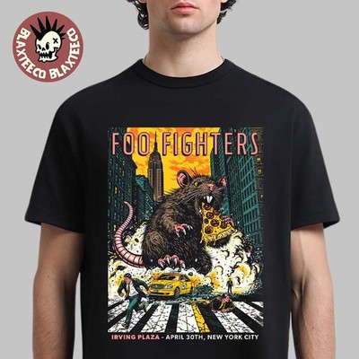 Foo@ Fighters Secret Show April 30 2026 The Big Rat With Cheese Art T-Shirt