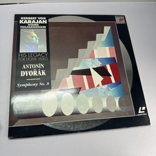 Antonin Dvorak Symphony 8 Laser Disc Rare