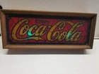 VINTAGE 1970's Coca-Cola Mantel Bar Light VG COND Works Great