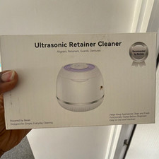 BESER Ultrasonic Cleaner for Retainers/Aligners Model E01 Black Plastic