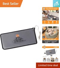 Indoor Waterproof Pet Bed Heating Pad - Smart Temperature Control - Large Size