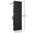 Electric Bass Guitar Hardshell Case Wood Square Carrying Portable Waterproof Box — photo 7