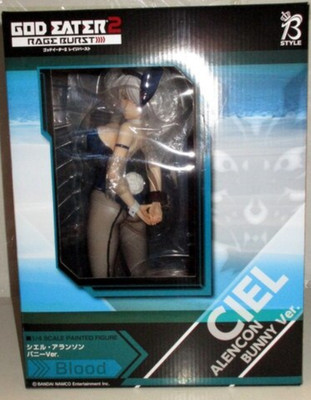 FREEing God Eater 2 Rage Burst Ciel Alencon B-style 1/4 Bunny figure PVC japan