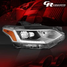 Passenger Right Side LED DRL Headlight Headlamp for 2018-2021 Chevrolet Equinox