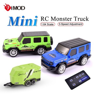 Mini 1/64 RC Auto Monster Truck 3 Speed 2,4GHz Fernsteuerungs Fahrzeug Spielzeug