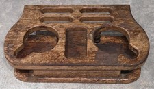 78-95 Chevy G10 G20 Gmc Van Center Console Wood Cup Holder Tray Parts Repair