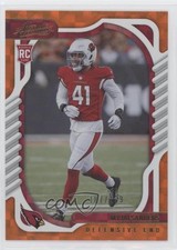 2022 Panini Absolute Rookies Orange Mosaic 187/199 Myjai Sanders #186 9r9