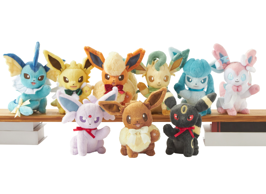 ポケモン ぬいぐるみ Eevee Collection 9種類コンプリートセット Pokemon Center Eevee Collection 9 Plush Set New 2025 Japan