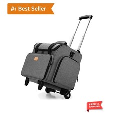 Modern Gray Serger Case with Removable Paddin...