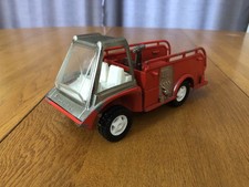 VINTAGE 1969 HUBLEY GABRIEL METAL RED SILVER FIRE TRUCK TOY