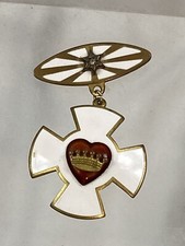 Vintage IOOF Odd Fellows Rebekah Lodge Minnesota 364 Medal w/Diamond