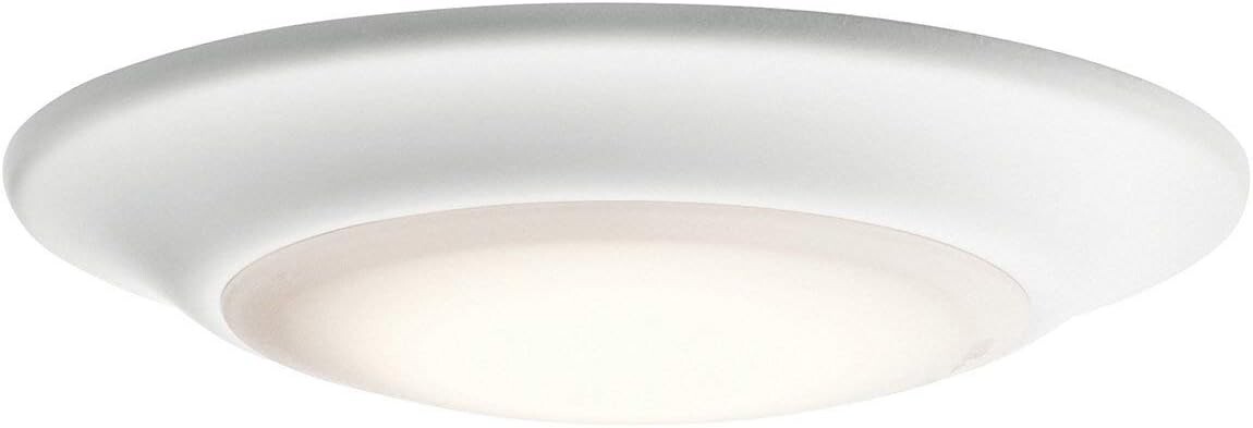 Box of 12 - Kichler 43848WHLED27T LED Flush Mount , White