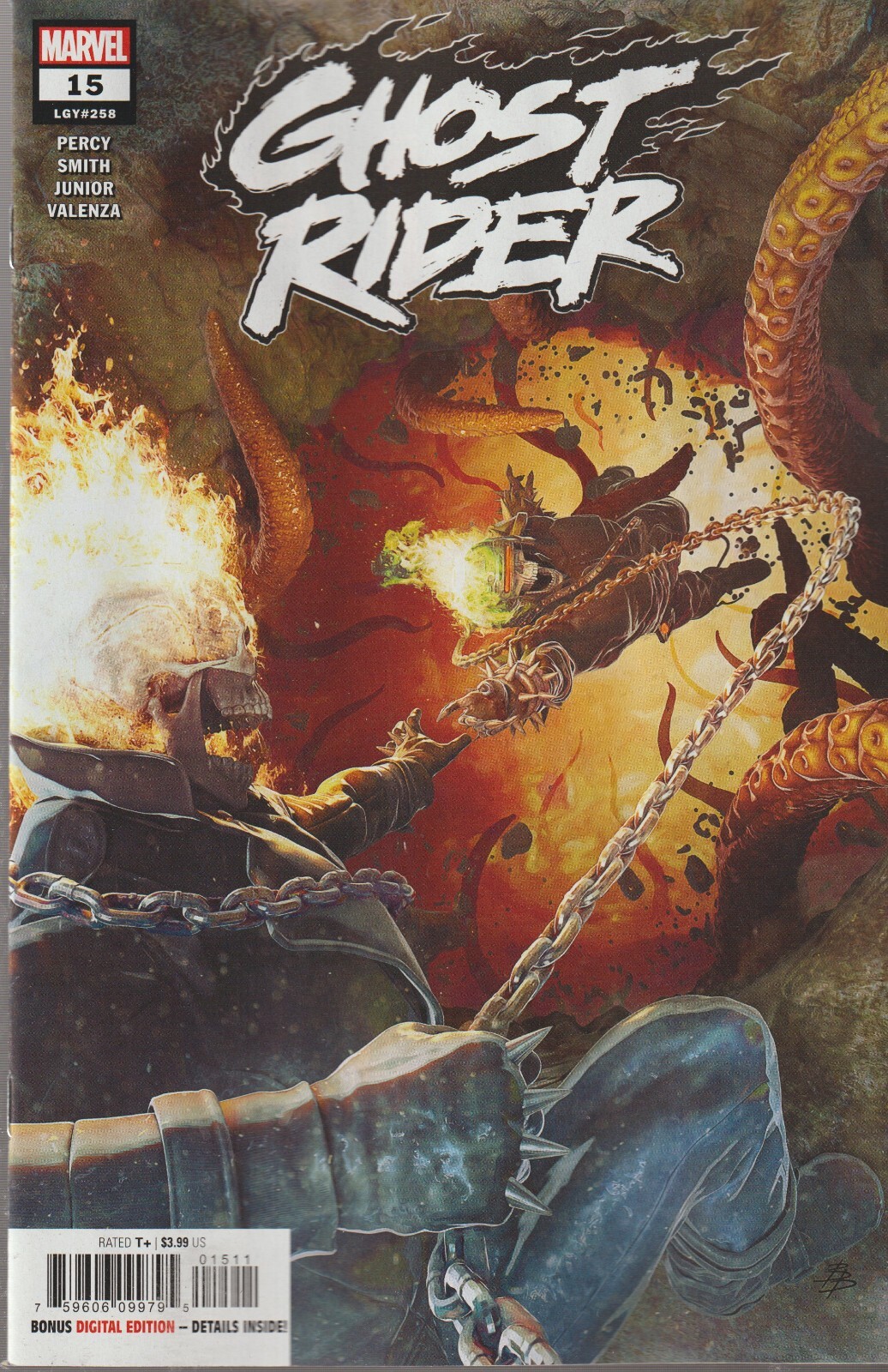 MARVEL COMICS GHOST RIDER #15 AUGUST 2023 1ST PRINT NM
