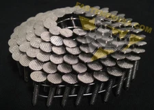 3/4 x .120 Ringshank 304 Stainless Steel Coil Roofing Nails 1800ct