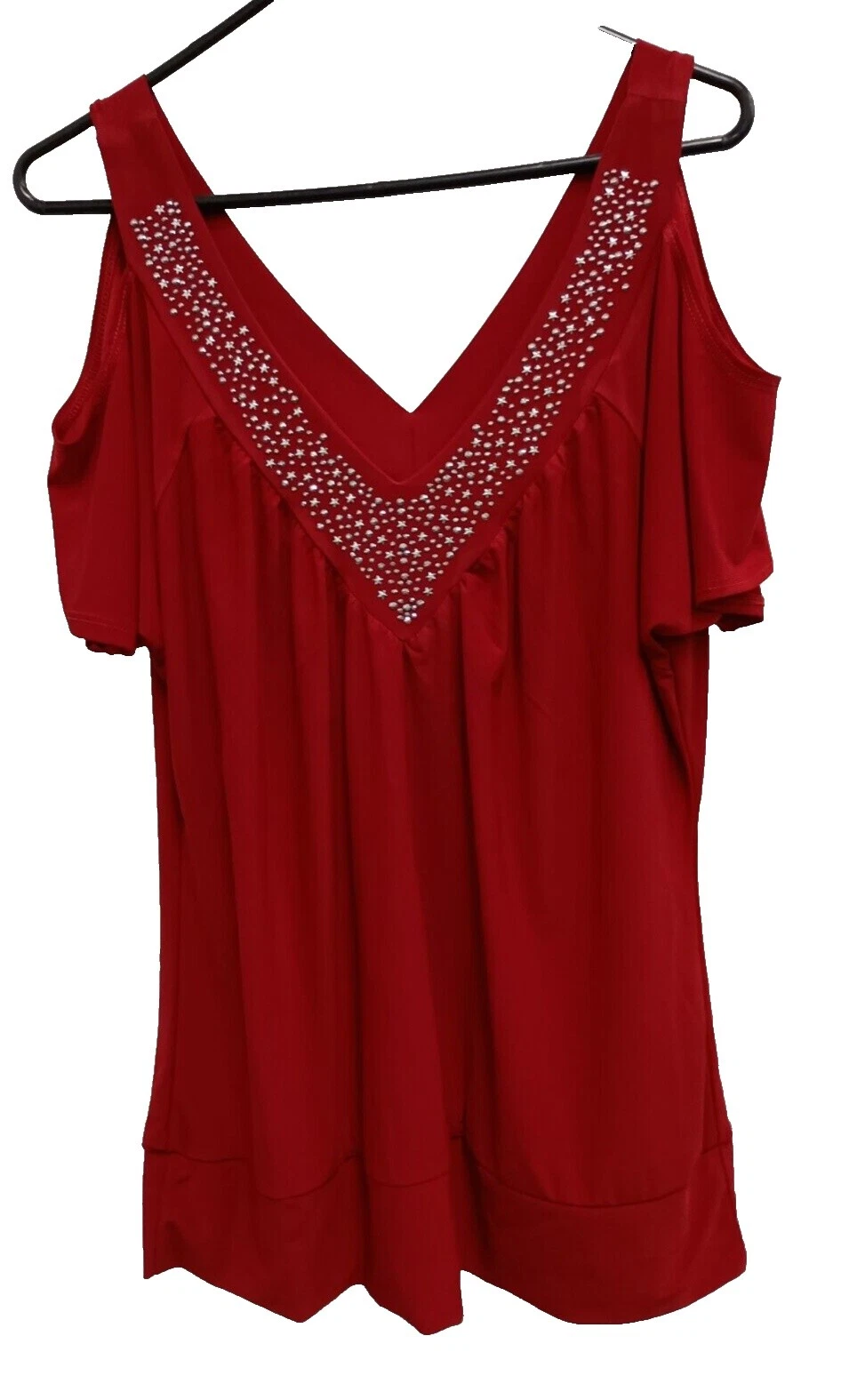 Plus Size Solid Western Tops for Women