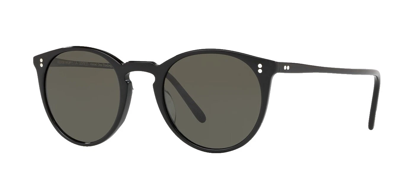 Oliver Peoples Plastic Frame Round Sunglasses for Men