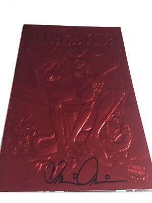 PURGATORI #1 RED FOIL EDITION SIGNED BY CREATOR BRIAN PULIDO NM 9.4 UNREAD CHAOS