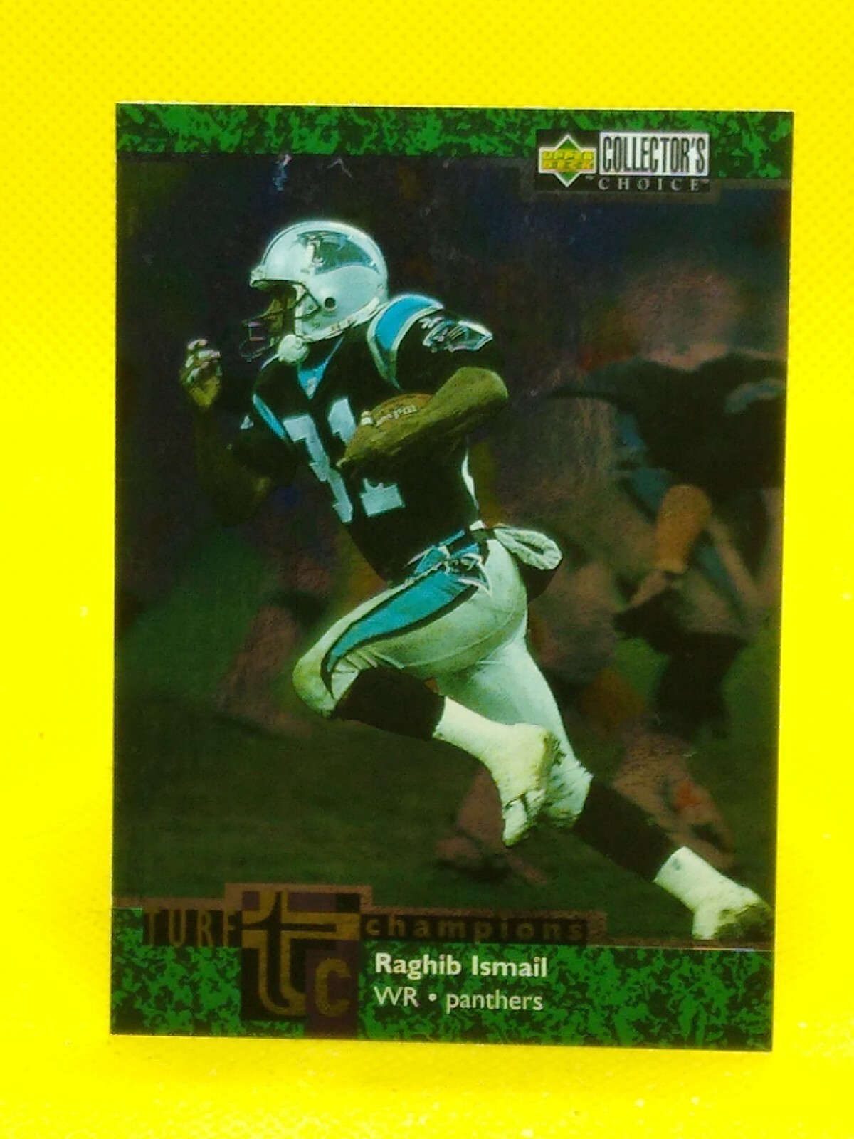 Raghib Ismail 1997 Collector's Choice TURF CHAMPIONS #TC7