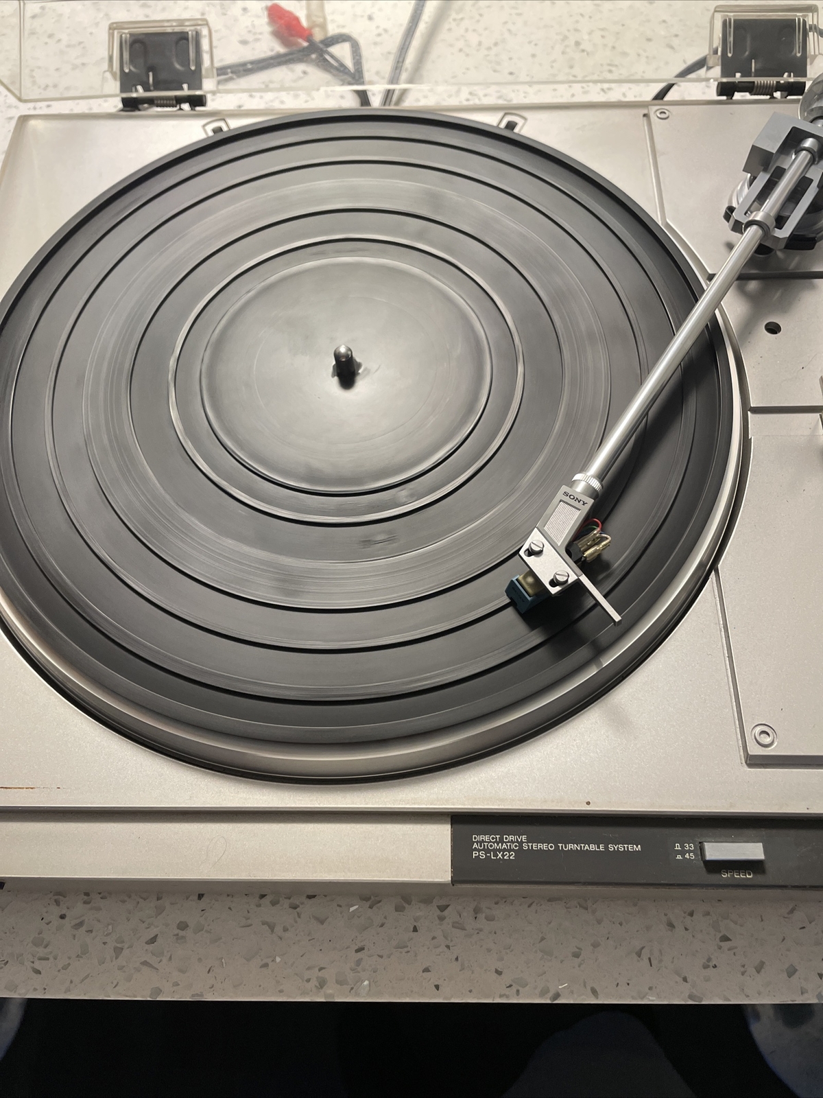 Record Player With Manual
