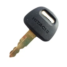 Hitachi Excavator & Forester Heavy Equipment Ignition Key with Logo 445348