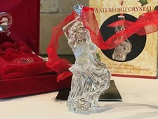 WATERFORD CRYSTAL 2003 12 DAYS OF CHRISTMAS ORNAMENT 9 LADIES DANCING NIB DATED