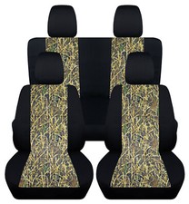 Fits Jk Wrangler 2dr 2007-2018 Frontrear Camo Wetlandreeds Car Seat Covers Fits Jk Wrangler 2dr 2007-2018 Frontrear Camo Wetlandreeds Car Seat Covers