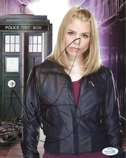 Billie Piper Sexy Doctor Who Autographed Signed 8x10 Photo ACOA