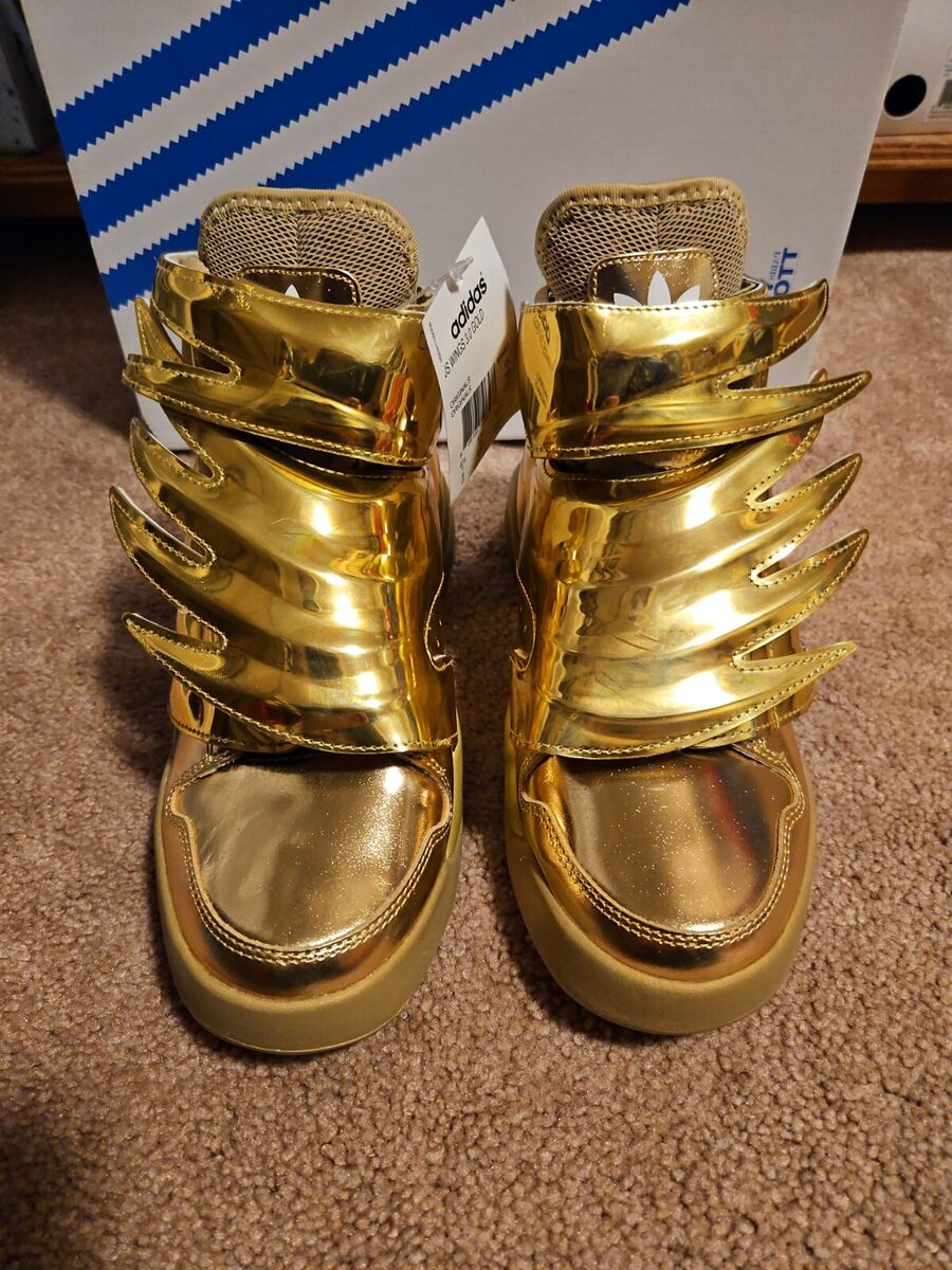 Adidas Jeremy Scott Wings 3.0 Gold NIB Batman | eBay Adidas Jeremy Scott Wings 3.0 Gold NIB Batman | eBay
