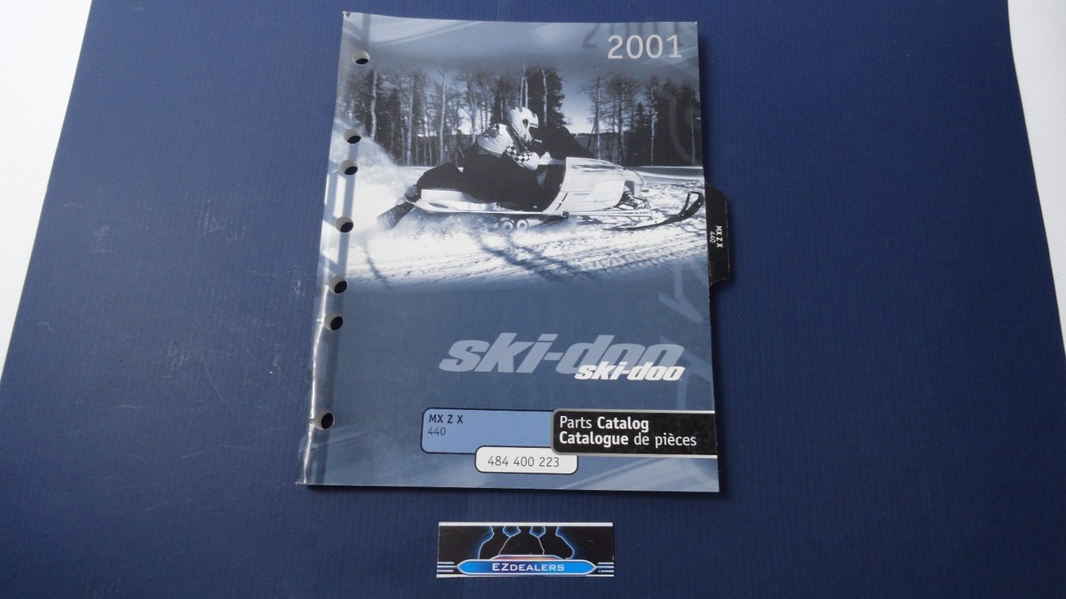 Ski-Doo 2001 MX Z X 440 Snowmobile Parts Catalog Manual 484