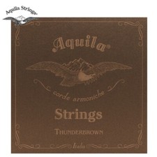 Aquila 166U Thunder Brown 5 corde corde ukulele basso per basso a U Kala