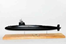 USS Simon Bolivar SSBN-641 Submarine Model (Black Hull), Navy, 20", Scale Model